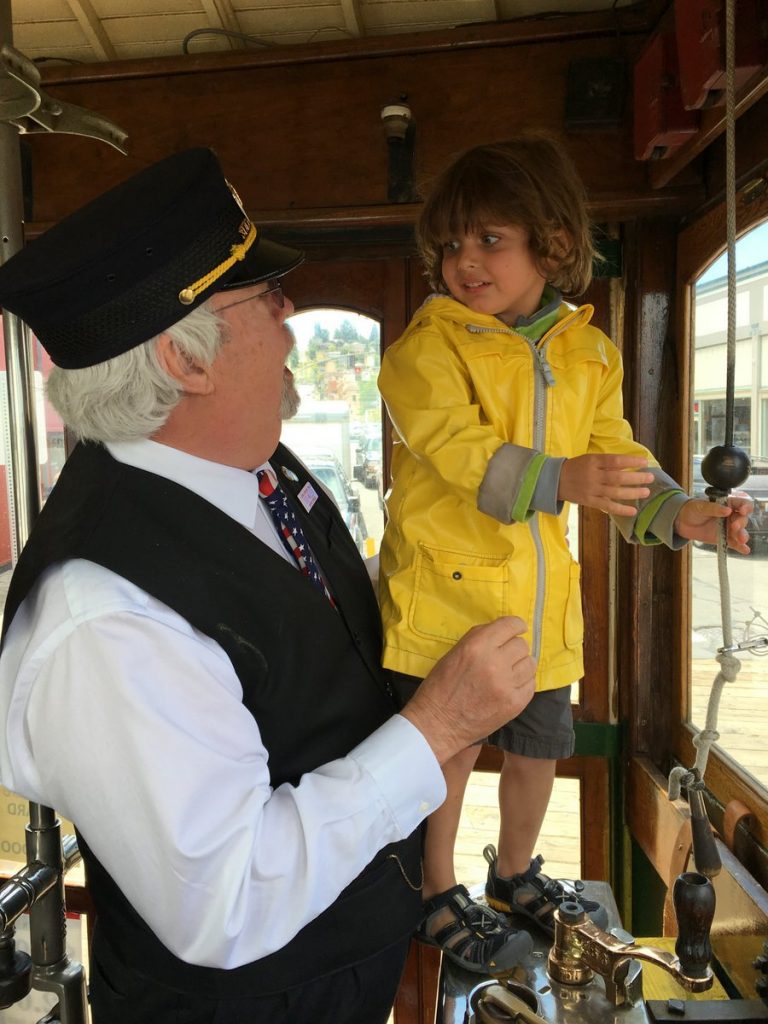 ringing the trolley bell